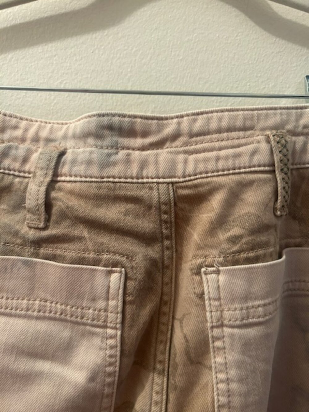 Anthropologie x Pilcro The Camp Wanderer Khaki Tan Floral Patchwork Pants - Picture 13 of 16
